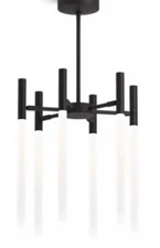 NEW KOHLER 23460-CHLED-BLL Components Six-light LED chandelier MATTE BLACK