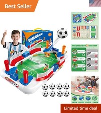 Mini Foosball Table Soccer Board Games for Kids Adults Indoor Table Games with D