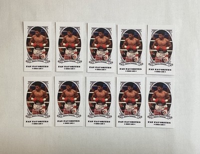 MANNY PACQUIAO 2011 FAN FAVORITES BONUS CARD #BC1 (10) CARD LOT MINT