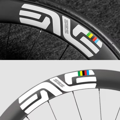 Enve Wheel Decals Set - SES 4.5 White, World champ 12 pcs/2 wheels. USA shipping