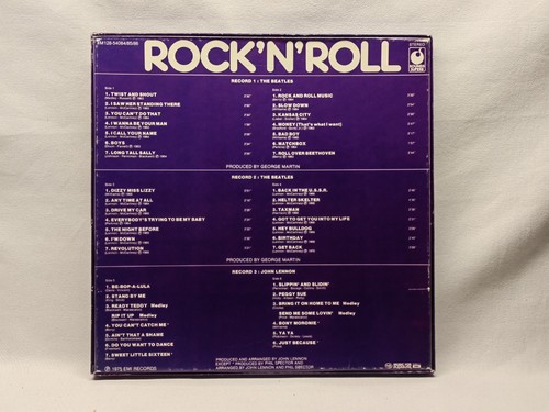 Rock 'N' Roll The Beatles & John Lennon 3 x LP Vinyl Schallplatte - Bild 5 von 5