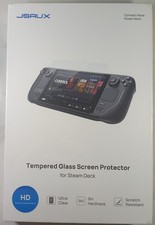 JSAUX Ultra HD Tempered Glass Screen Protector for Steam Deck Anti-Scratch NEW