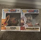 Funko Pop! Naruto Shippuden #73 Kurama & Jiraiya on Toad Special Edition