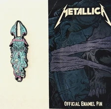 Metallica The Thing That Should Not Be LMTD Enamel PIN #48/200 Sold Out Direct