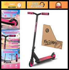 Pro Stunt Scooter for Kids Teens - Freestyle Trick Scooter for Skate Parks, Ag