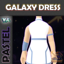 Roblox World Zero WZ - GALAXY DRESS - PASTEL HEX ITEMS