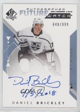 2018 SP Authentic Future Watch Inscriptions 48/50 Daniel Brickley #204 Auto s9v