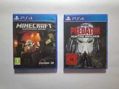 Minecraft + Predator: Hunting Grounds PS4-Version-Bundle