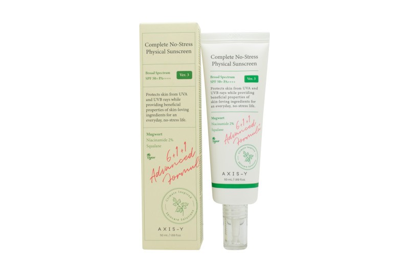 AXIS-Y Complete No-Stress Physical Sunscreen SPF50+ 50ml