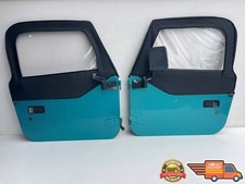 19972006 Jeep Wrangler Tj Left Right Side Half Door Set With Door Panels Oem 19972006 Jeep Wrangler Tj Left Right Side Half Door Set With Door Panels Oem