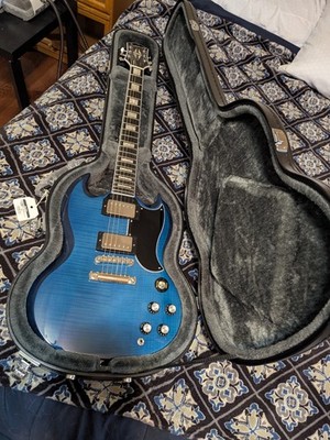 Epiphone SG Custom Viper Blue w/case