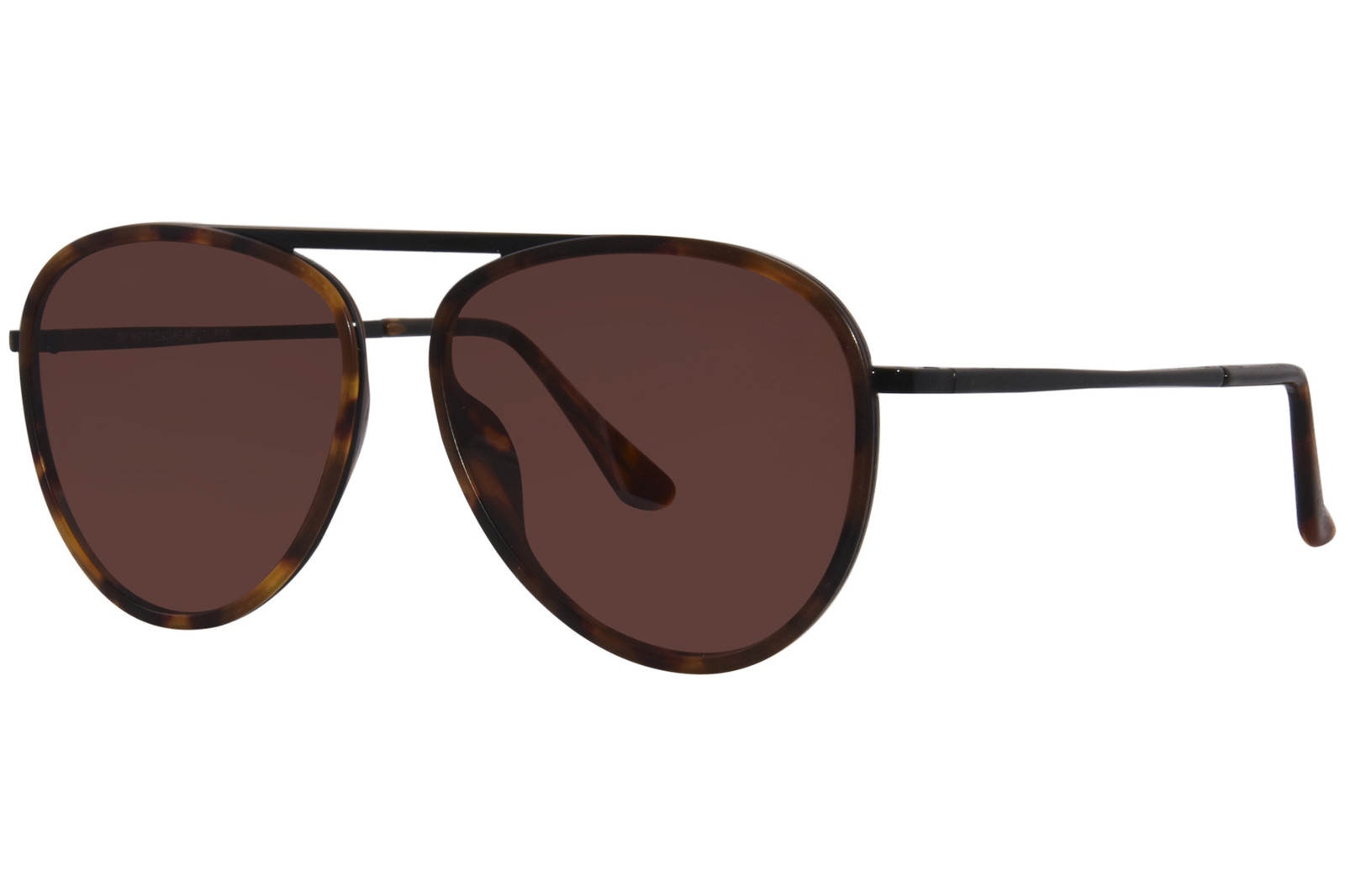 RetroSuperFuture Dokyu JP9/R FW18 Havana Sunglasses with Warm Brown Lenses 56mm Pilot
