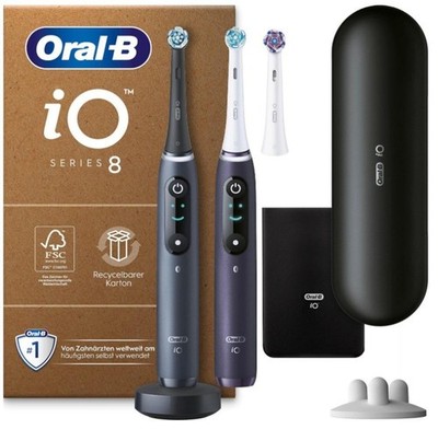 Oral-B iO 8 Duo Plus Edition   2 Zahnbürsten   Neu OVP