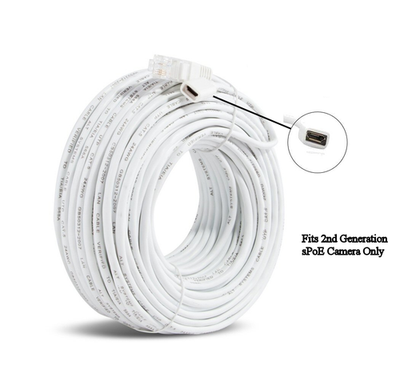 Zmodo Funlux 2nd Generation sPoE NVR MicroUSB Camera Cable W