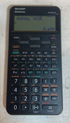 Sharp Write View El-W531TL BK wissenschaftlicher Taschenrechner Schule College