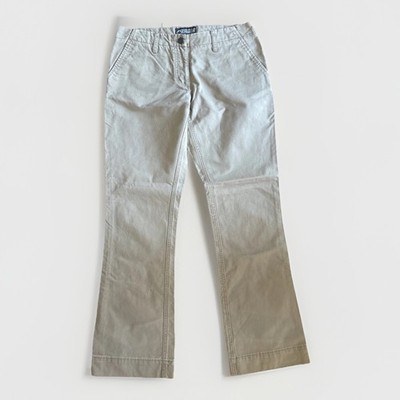 Mountain Khakis Women s Teton Twill Pants Size 6 Long Khaki Mid Rise Straight