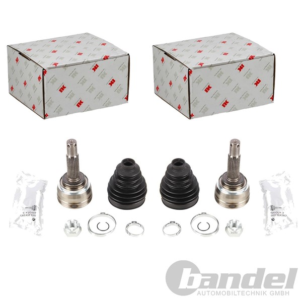 2X Nk Antriebswellengelenk Satz Radseitig Passend FüR Mitsubishi Colt Cordia Gal-image