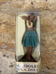 Adorable Dashboard Hula Doll "Sweet Leilani" Dancing Girl, New In Box