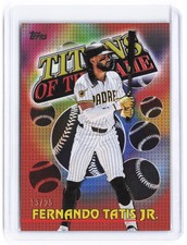 2026 Topps #TOG-19 Fernando Tatis Jr. Titans of the Game Orange Foil #/25