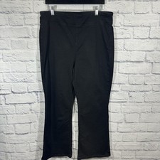 We The Free Womens Black Pull On Flare Pants Sz Large