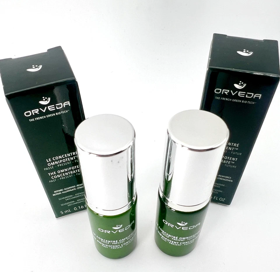 Lot of 2 Orveda The Omnipotent Concentrate Serum 2x5ml Personal Results listed - Image 4 of 4