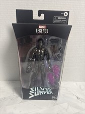 Marvel Legends Silver Obsidian Surfer Walgreens Exclusive NIB Thor's Hammer