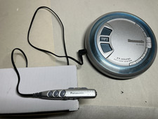 Panasonic SL-SX430 Silver/Blue Portable CD/MP3 Player w/ Remote For Parts