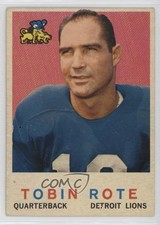 1959 Topps Tobin Rote #170 0nr3