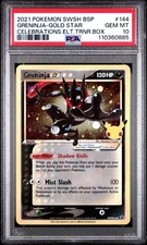 PSA 10 GEM MINT Greninja Star SWSH144 SWSH: Sword & Shield Promo Cards Holo