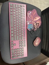 Keyboard With Mouse And Mouse Pad