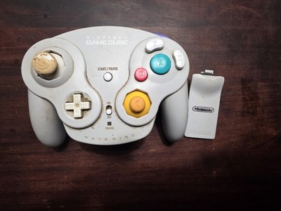 Nintendo GameCube WaveBird Wireless Controller Gray DOL-004 No Receiver