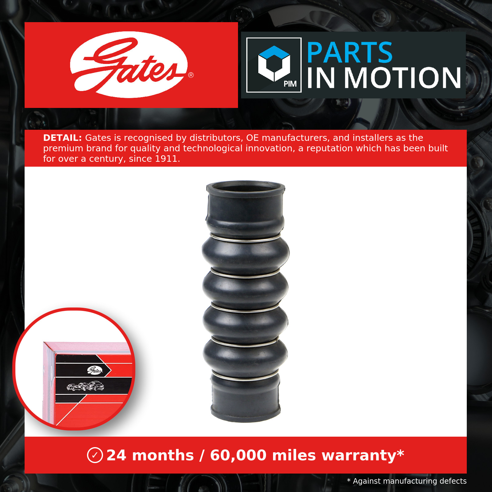CHARGE AIR HOSE 09-0666 FOR FORD D6BA/HJBC/HJBB/HJBA 2.0L 4cyl MONDEO III - Image 9