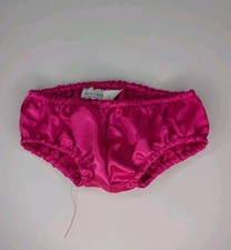 Build a Bear Workshop Satin Toy Teddy Bear Panties Fuchsia