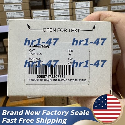 1734-4IOL: Brand New Factory Sealed Allen Bradley IO Link Distributed I/O