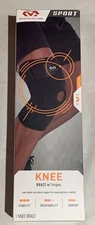 McDavid Sport Knee Brace w/Hinges S/M Blk.