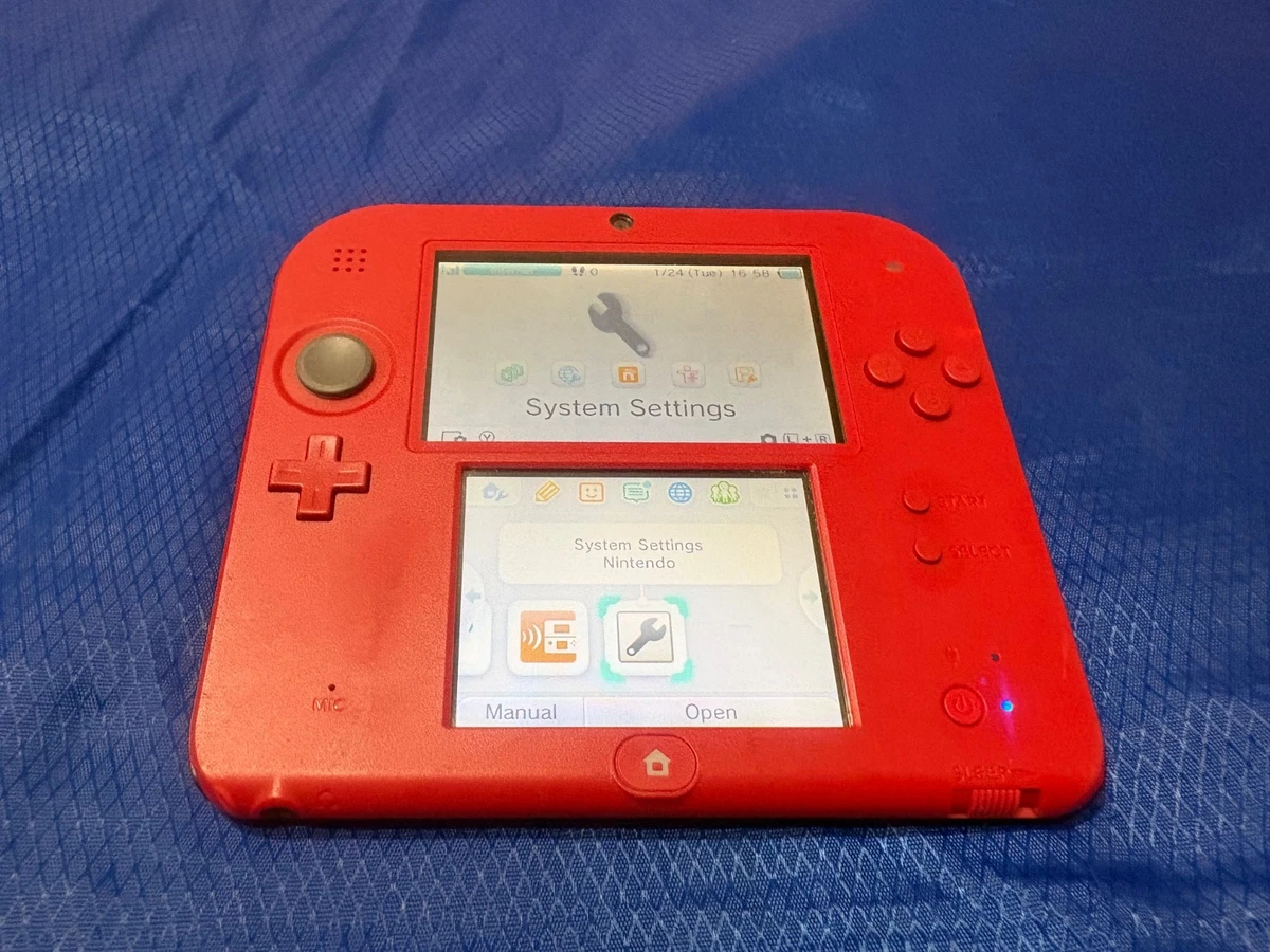 Las mejores ofertas en Rojo Original Nintendo 2DS-consolas de