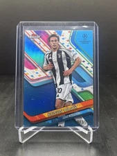 2024-25 Topps Finest UEFA Soccer Kenan Yildiz Sky Blue 003/275 #90