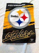 pittsburgh steelers yard flag wincraft sports 14" long