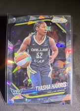 2025 Panini Prizm WNBA - Tyasha Harris #130 Ice Prizm Wings