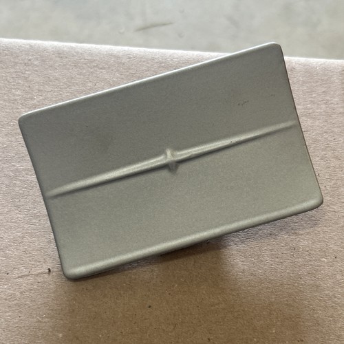 Original 1957 Chevy Bel Air 210 150 Belair Clock Delete Plate Panel Cover
