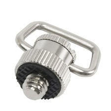 D Shaft D-Ring 1/4" Male Mounting Screw Adapter for DSLR Camera Rig QuickRelease