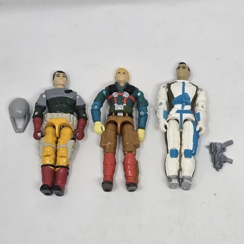 Backstop Countdown Downtown V1 G.I. Joe Action Figure Loose Vintage Hasbro Lot