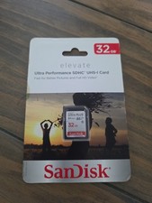 SanDisk Ultra Plus Performance SDHC UHS-I Card 32GB - NEW