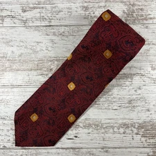 Johnny Carson Mens Tie (100% Polyester) USA Made (L-54”/W-4”) 1970's