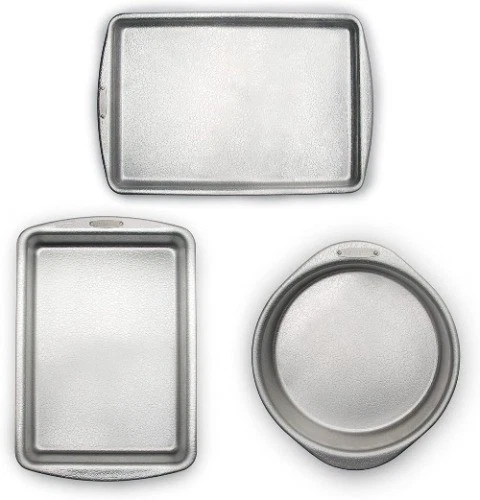 Premium Quality Commercial Grade Bakeware Set of 3 Baking Pans 10 x 15