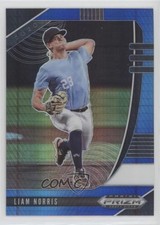 2020 Panini Prizm Draft Picks Blue & Carolina Hyper Liam Norris #PDP90 00em