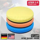180mm 7" German DA Rotary Polishing Pads Waxing Buffing Foam Sponge