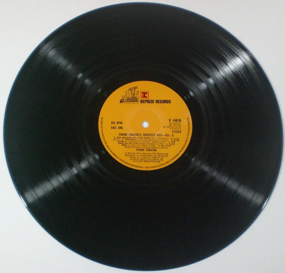 Frank Sinatra – Greatest Hits, Vol. II - Vinyl LP Compilation Pop Vocal - Image 3 of 4