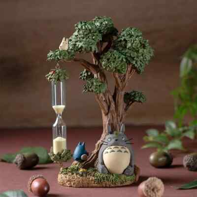 Studio Ghibli My Neighbor Totoro Diorama Hourglass Camphor tree and Totoro