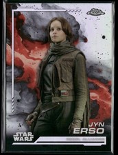 Star Wars Topps Chrome 2024 Card - Silver Refractor - Jyn Erso 119